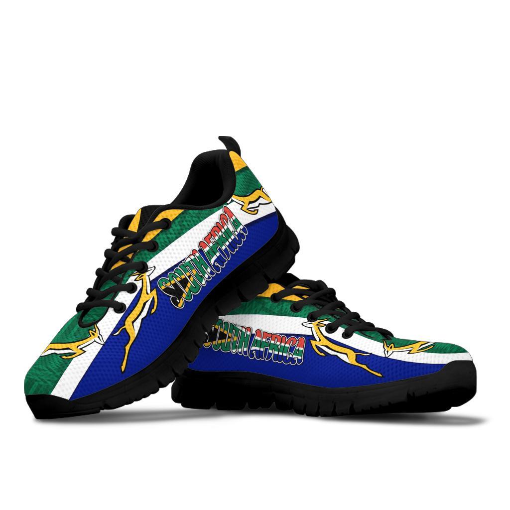 South Africa Sneakers Springboks Rugby Be Proud - Vibe Hoodie Shop