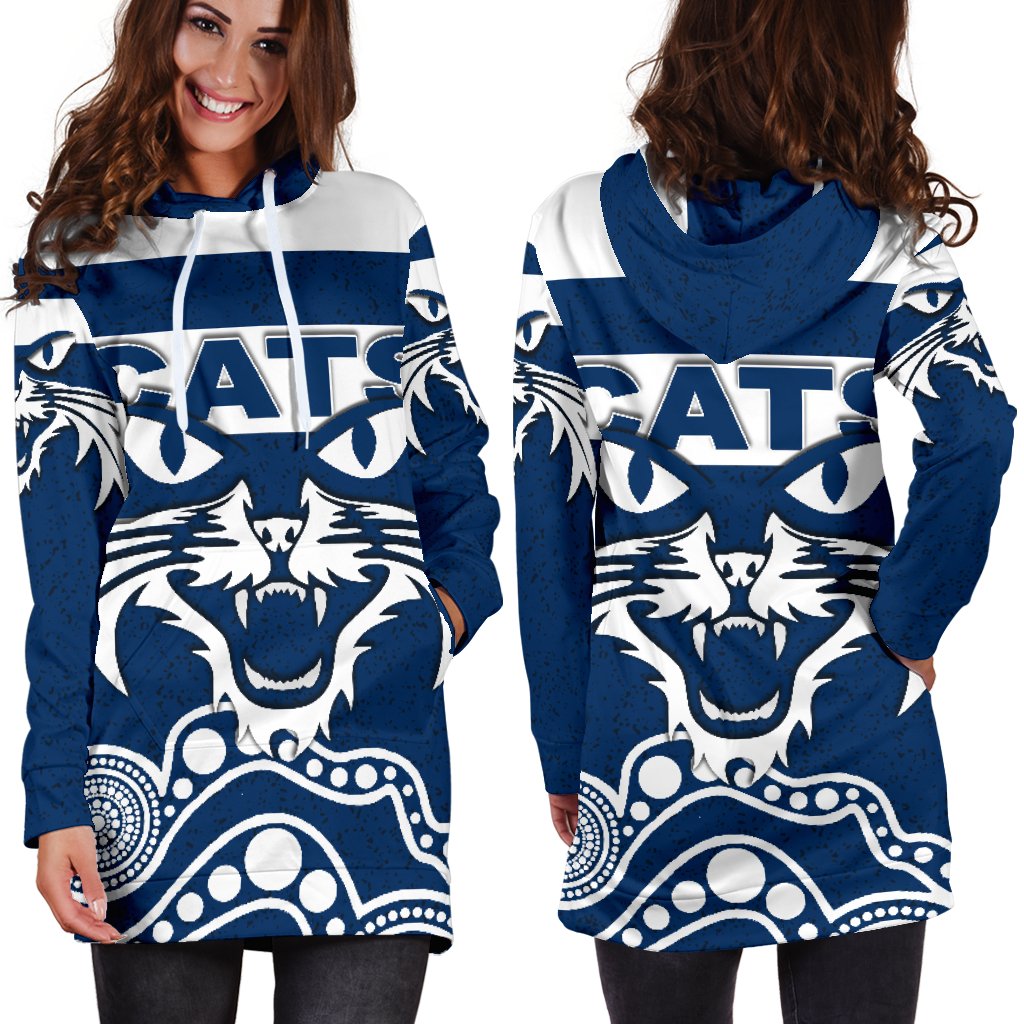 Cats Hoodie Dress - Vibe Hoodie Shop