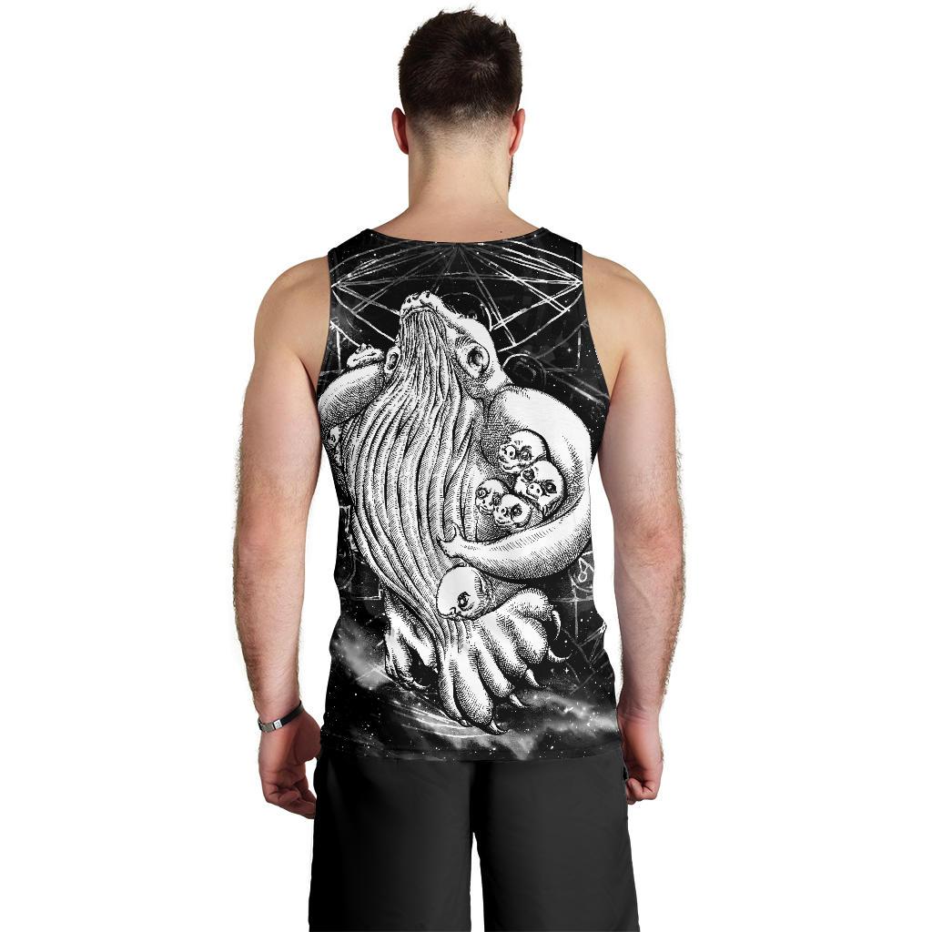 Aboriginal Tank Top, Skywhale Papa Is Coming Back Art - Men - Vibe Hoodie Shop