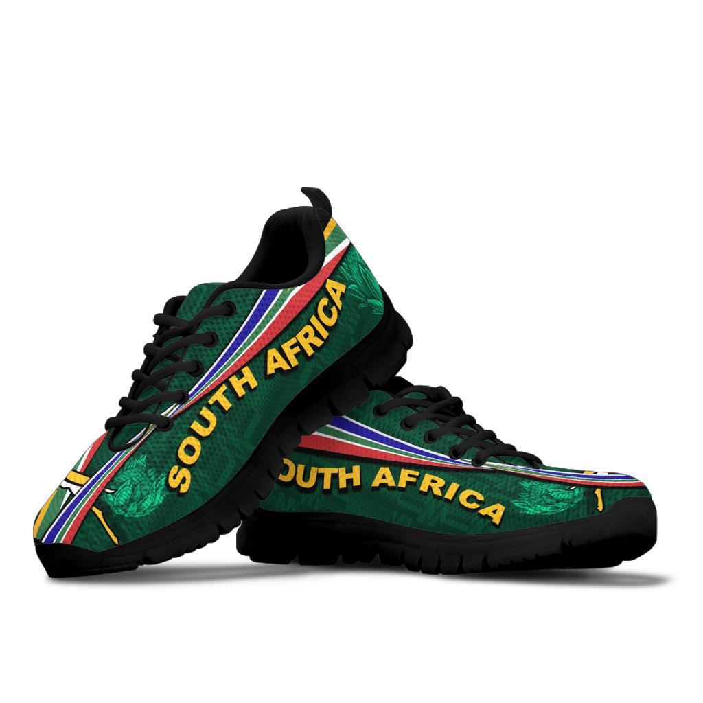 South Africa Sneakers Springboks Rugby Be Unique - Green - Vibe Hoodie Shop