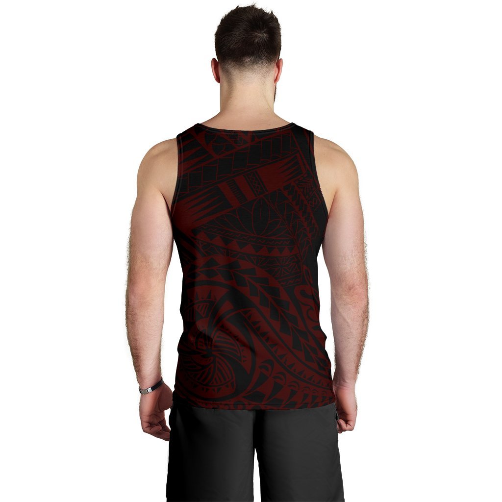 Tonga Polynesian Tattoo Style Tank Top - Vibe Hoodie Shop