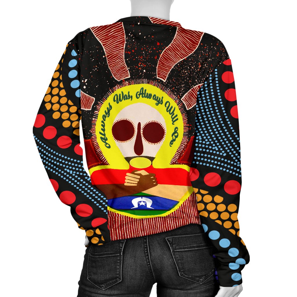 Aboriginal and Torres Strait Islanders Women's Sweater - NAIDOC Style - Vibe Hoodie Shop