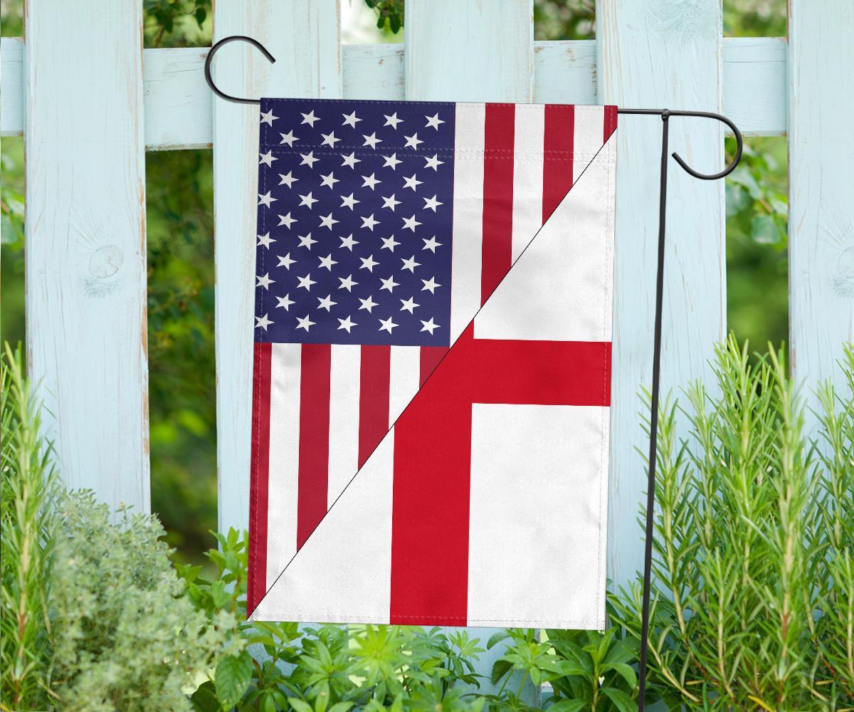 US Flag with England Flag - Vibe Hoodie Shop