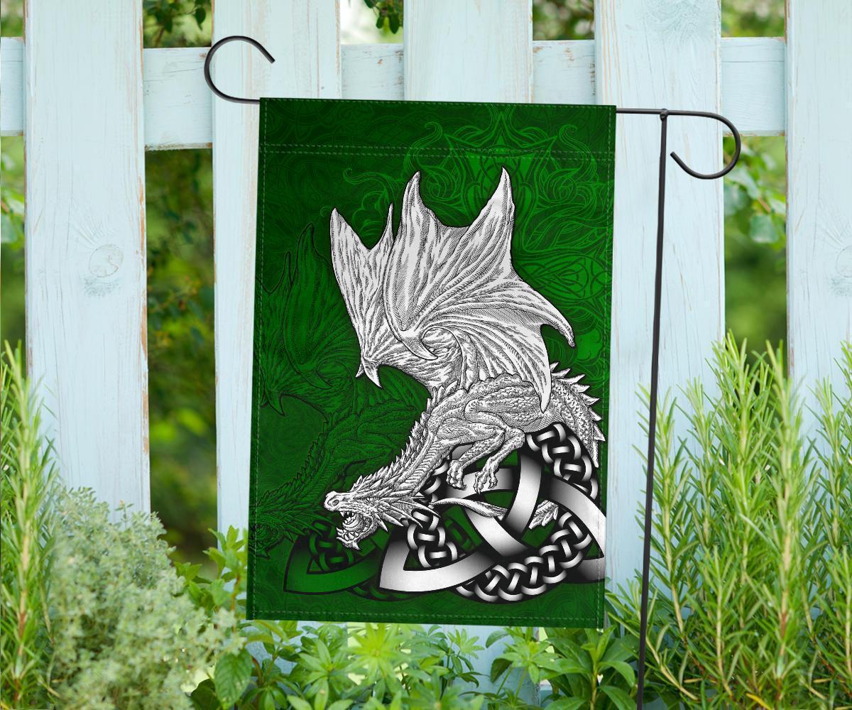 Celtic Flag - Celtic Dragon (Green) - Vibe Hoodie Shop