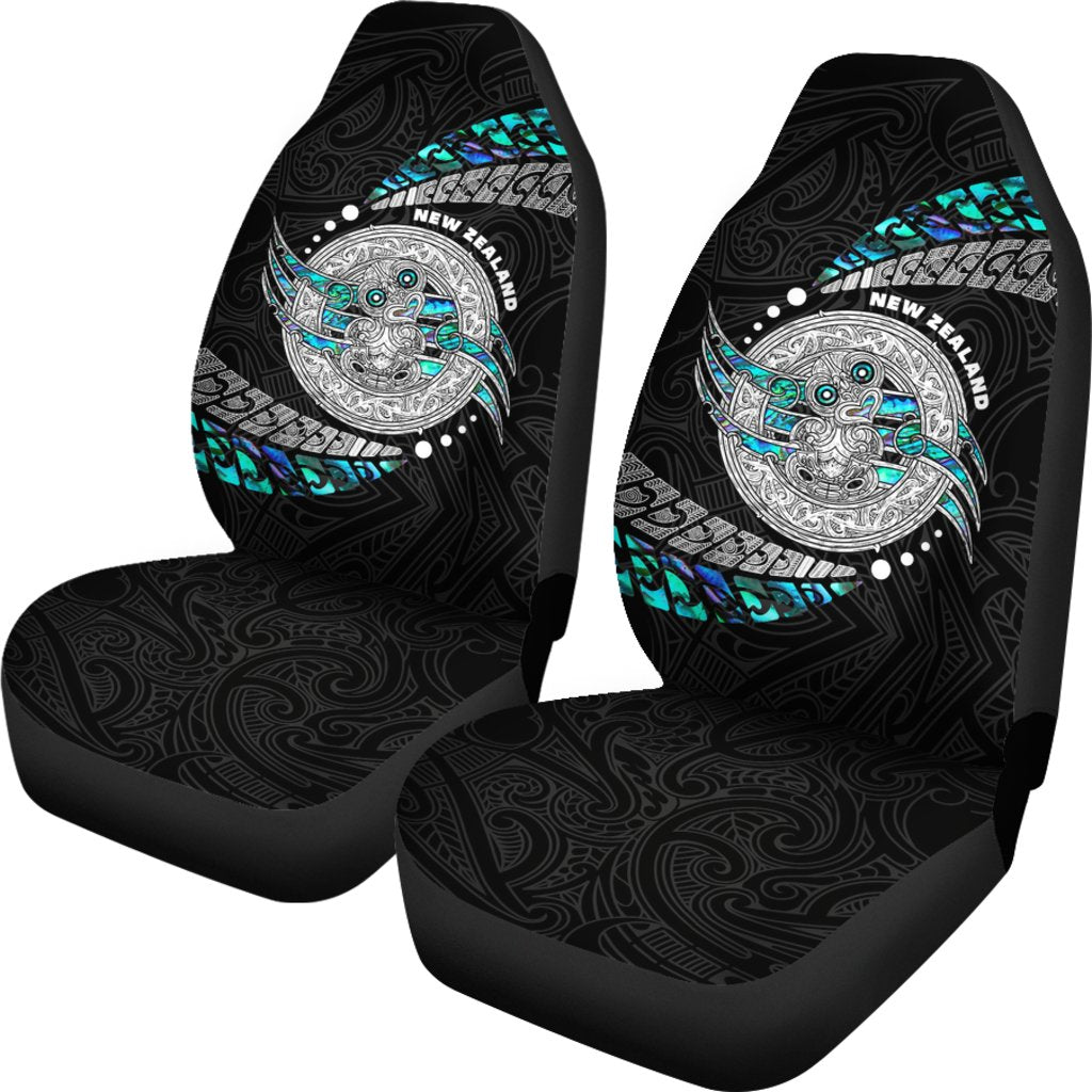 Maori New Zealand Car Seat Covers Hei Tiki Sport Style - Vibe Hoodie Shop