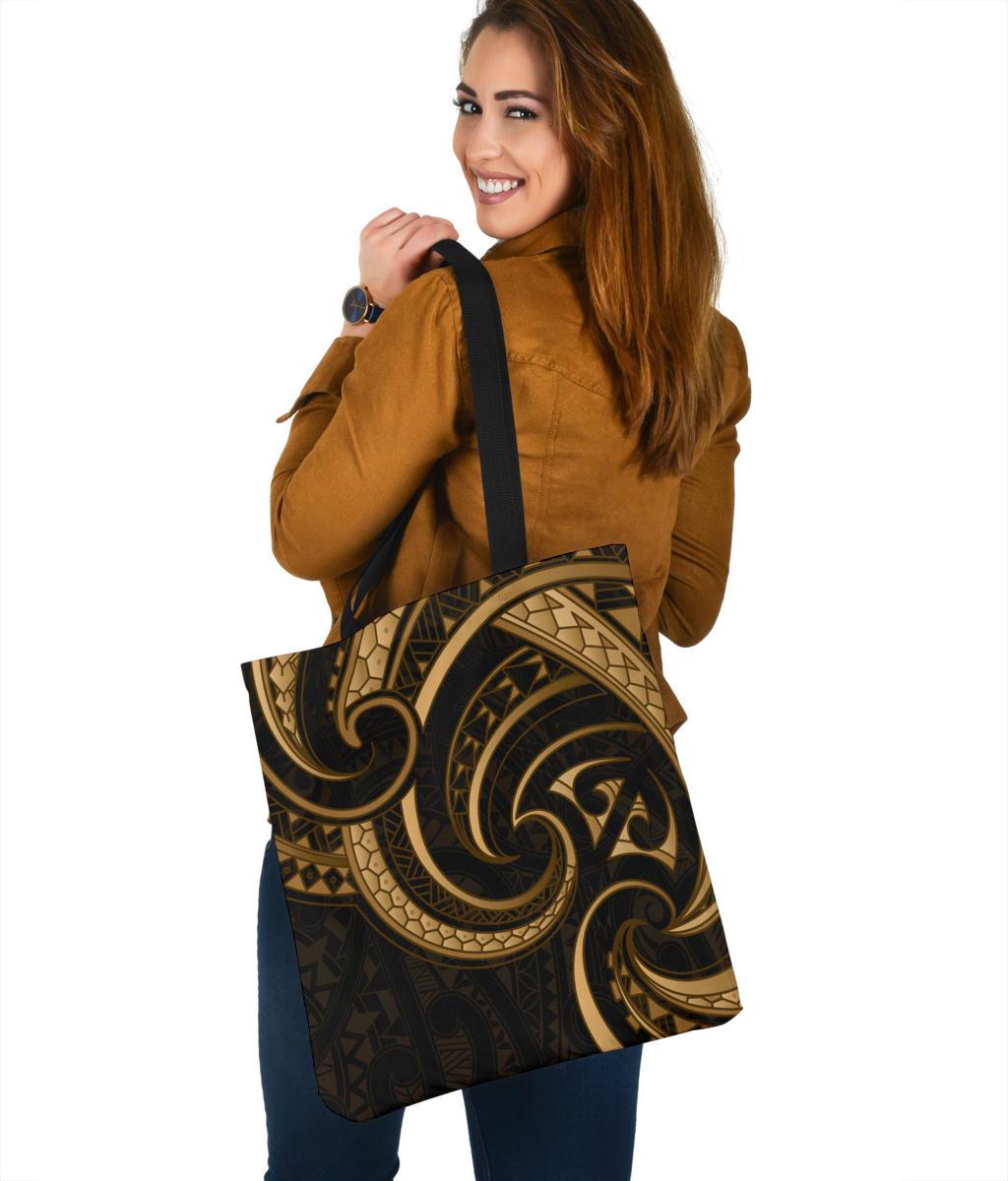 new-zealand-maori-mangopare-tote-bag-polynesian-gold