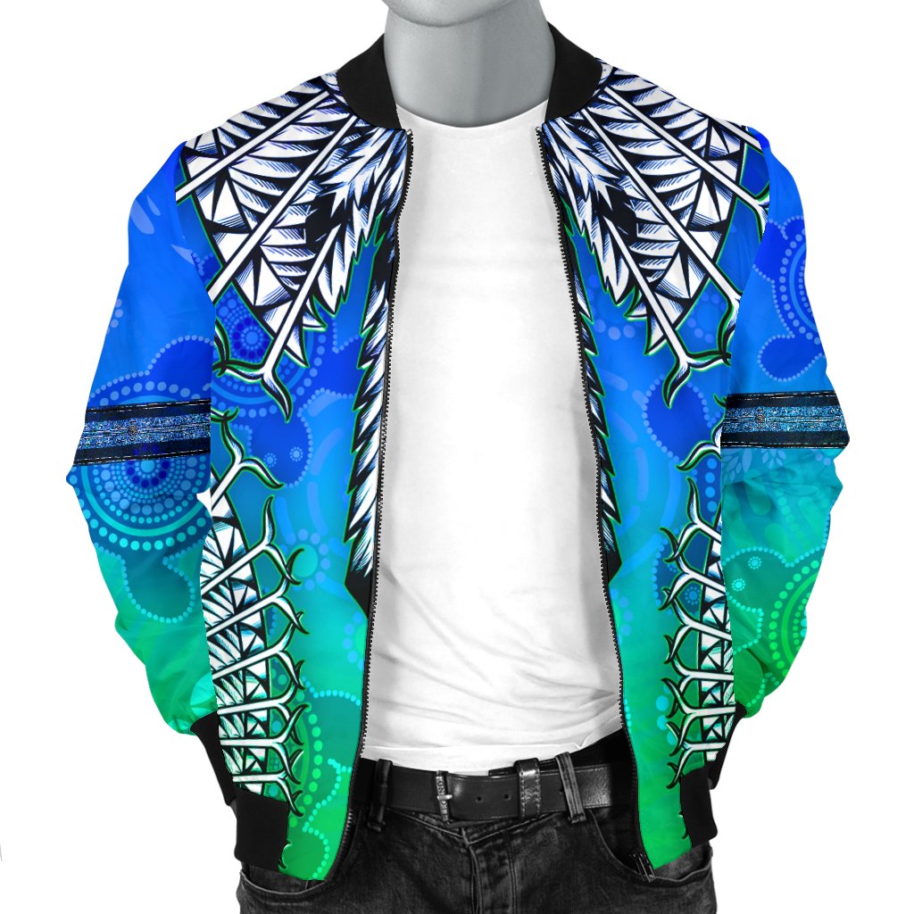 Men Bomber Jacket - Turtle With Dhari Mask Ver 02 - Vibe Hoodie Shop