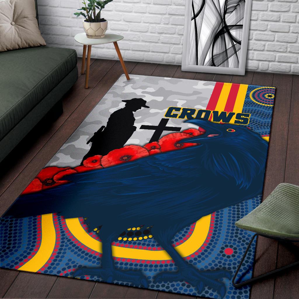 Adelaide Area Rug Special Crows ANZAC Day - Vibe Hoodie Shop