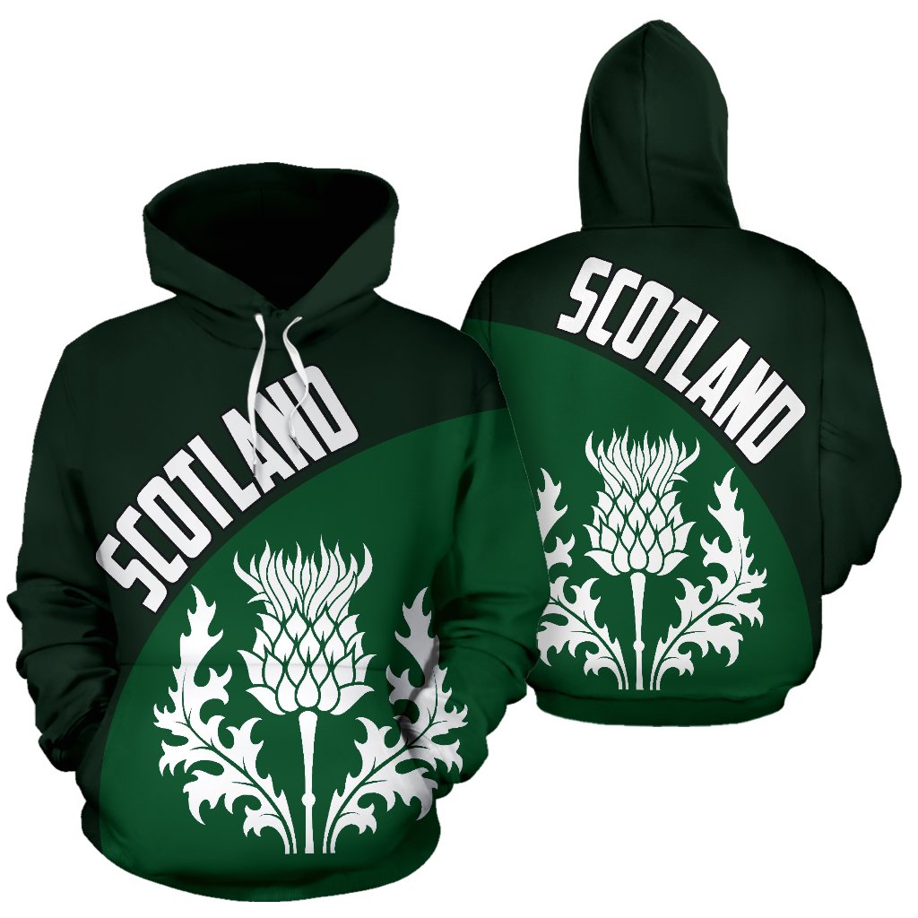 Scotland Hoodie Wave Green Th7 - Vibe Hoodie Shop