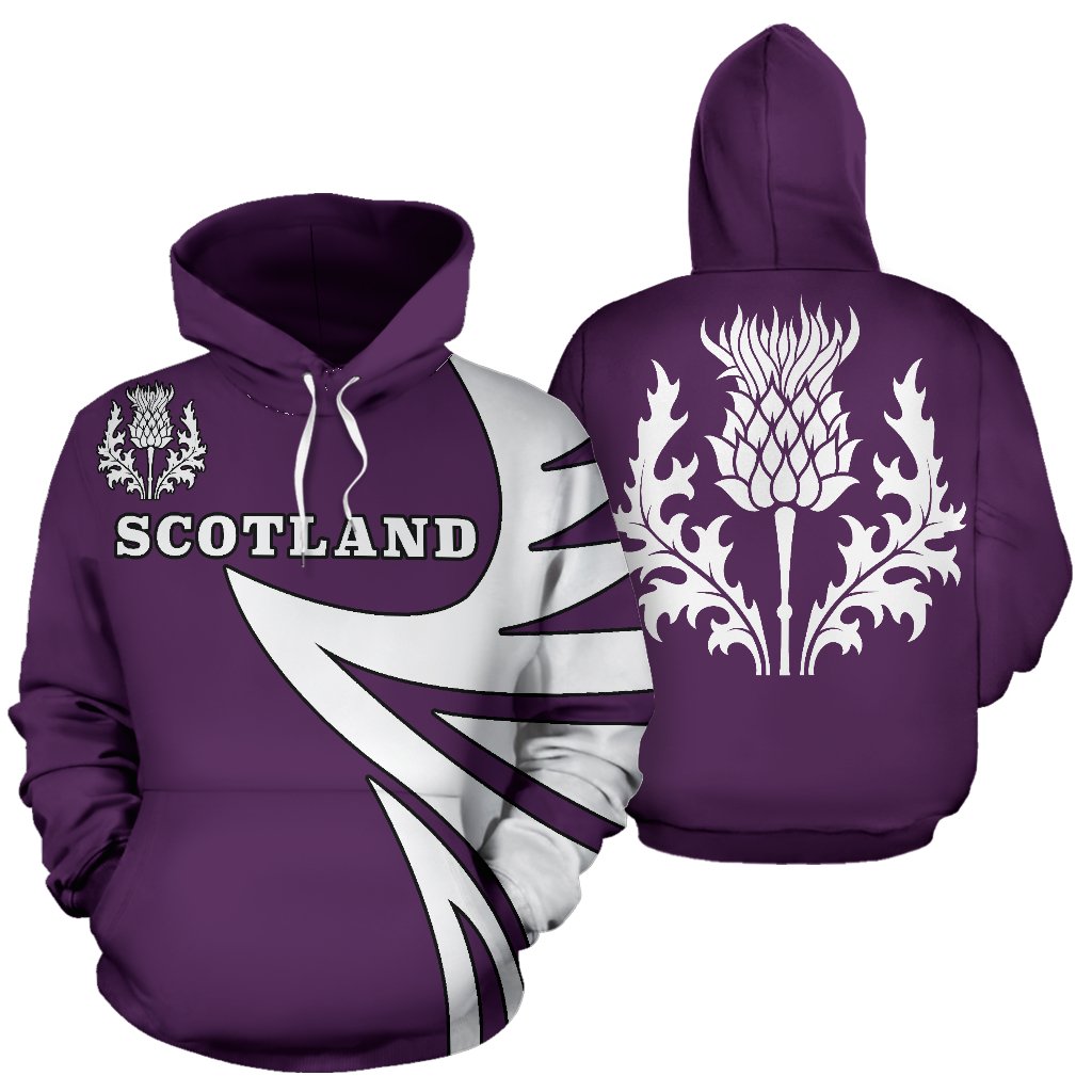 Scotland Thistle Hoodie - Warrior Style - Vibe Hoodie Shop