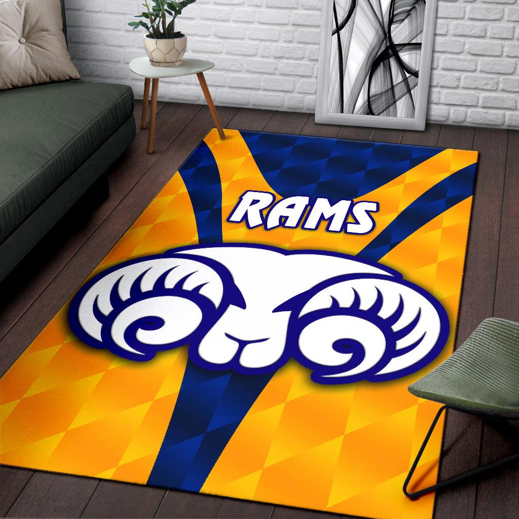 Adelaide Area Rug Rams Merino Original - Yellow - Vibe Hoodie Shop