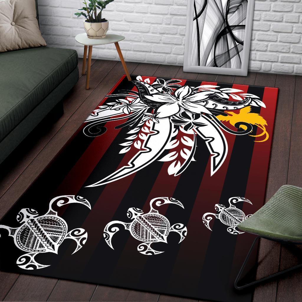 Papua New Guinea Area Rug - Vertical Stripes Style - Vibe Hoodie Shop