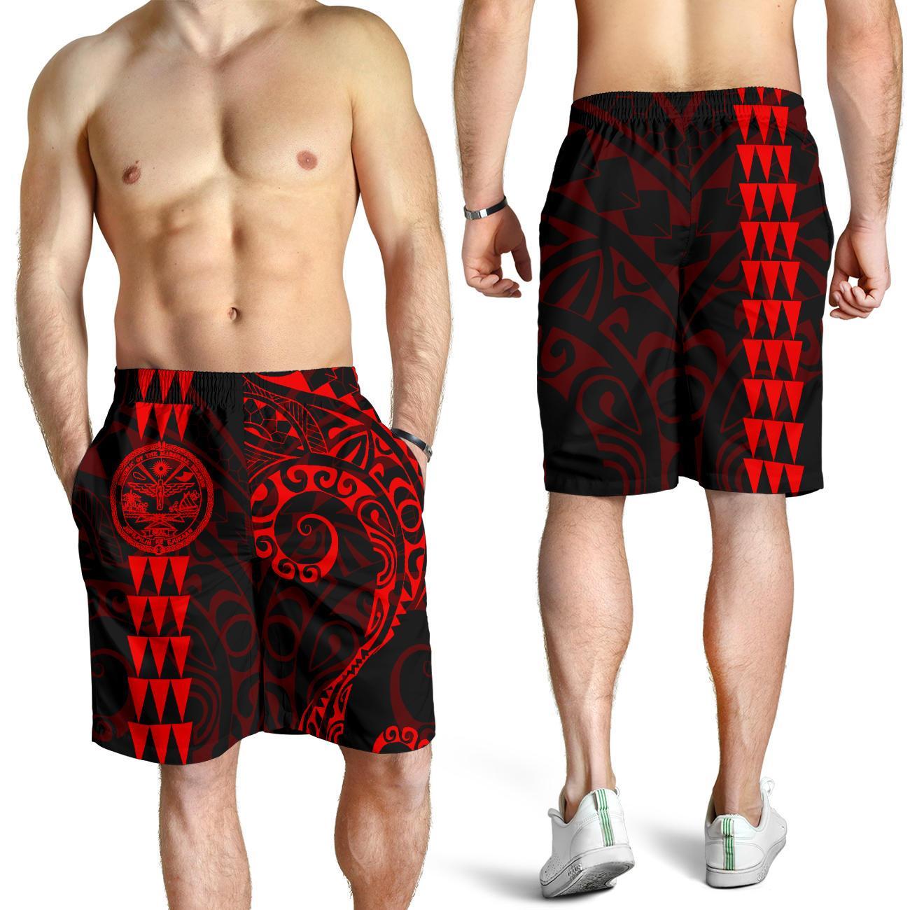 Marshall Islands Polynesian Men's Shorts 05 - Vibe Hoodie Shop