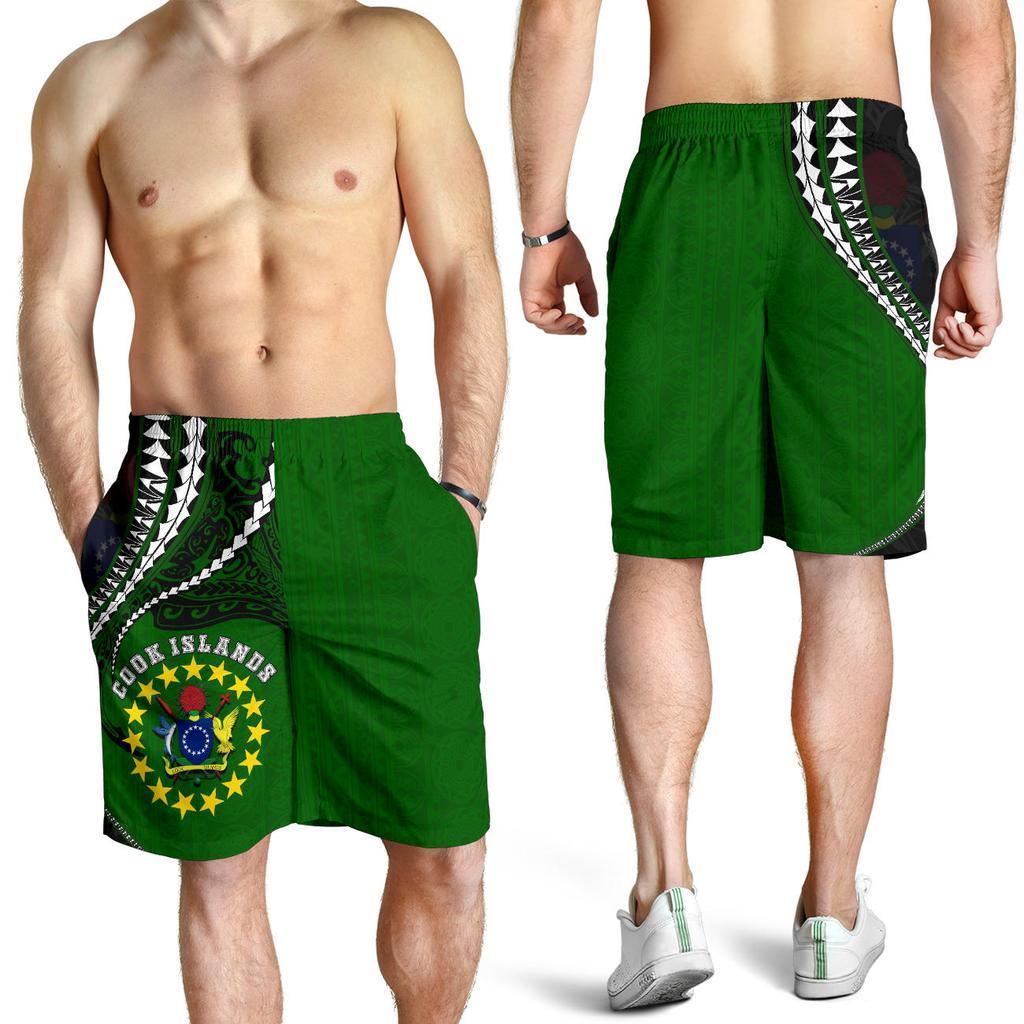 Cook Islands Men's Shorts Kanaloa Tatau Gen Ck - Vibe Hoodie Shop