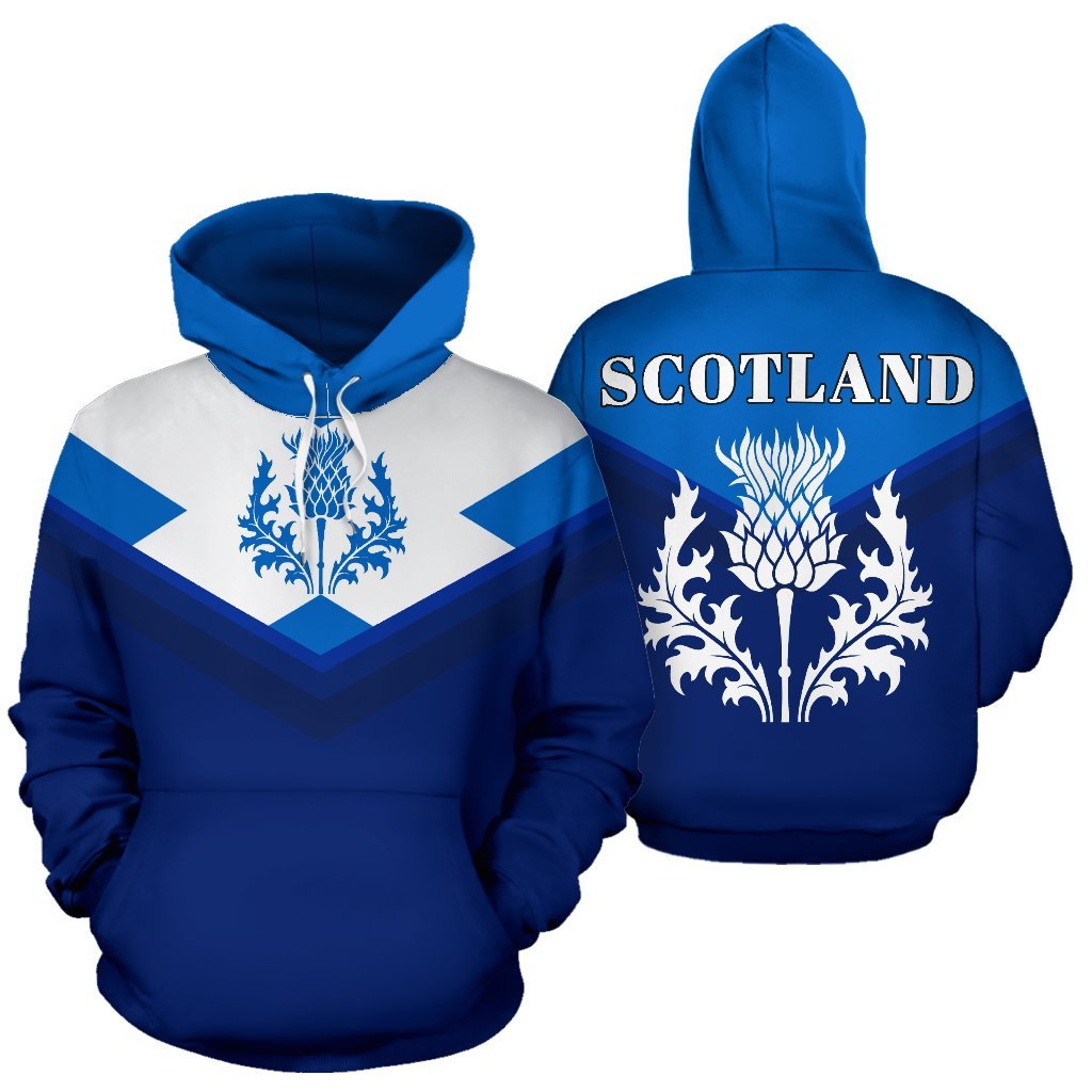 Scotland Thistle Flag Always In Me Hoodie - Vibe Hoodie Shop