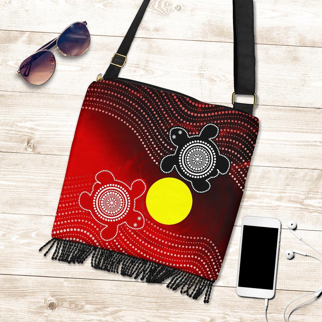 aboriginal-boho-handbag-indigenous-circle-dot-painting-style