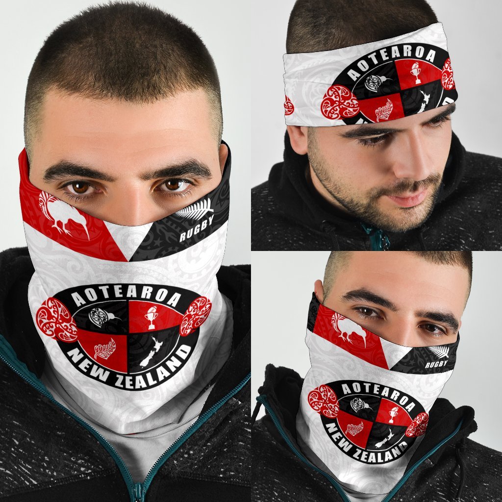 New Zealand Bandana Aotearoa Rugby Champion - Vibe Hoodie Shop