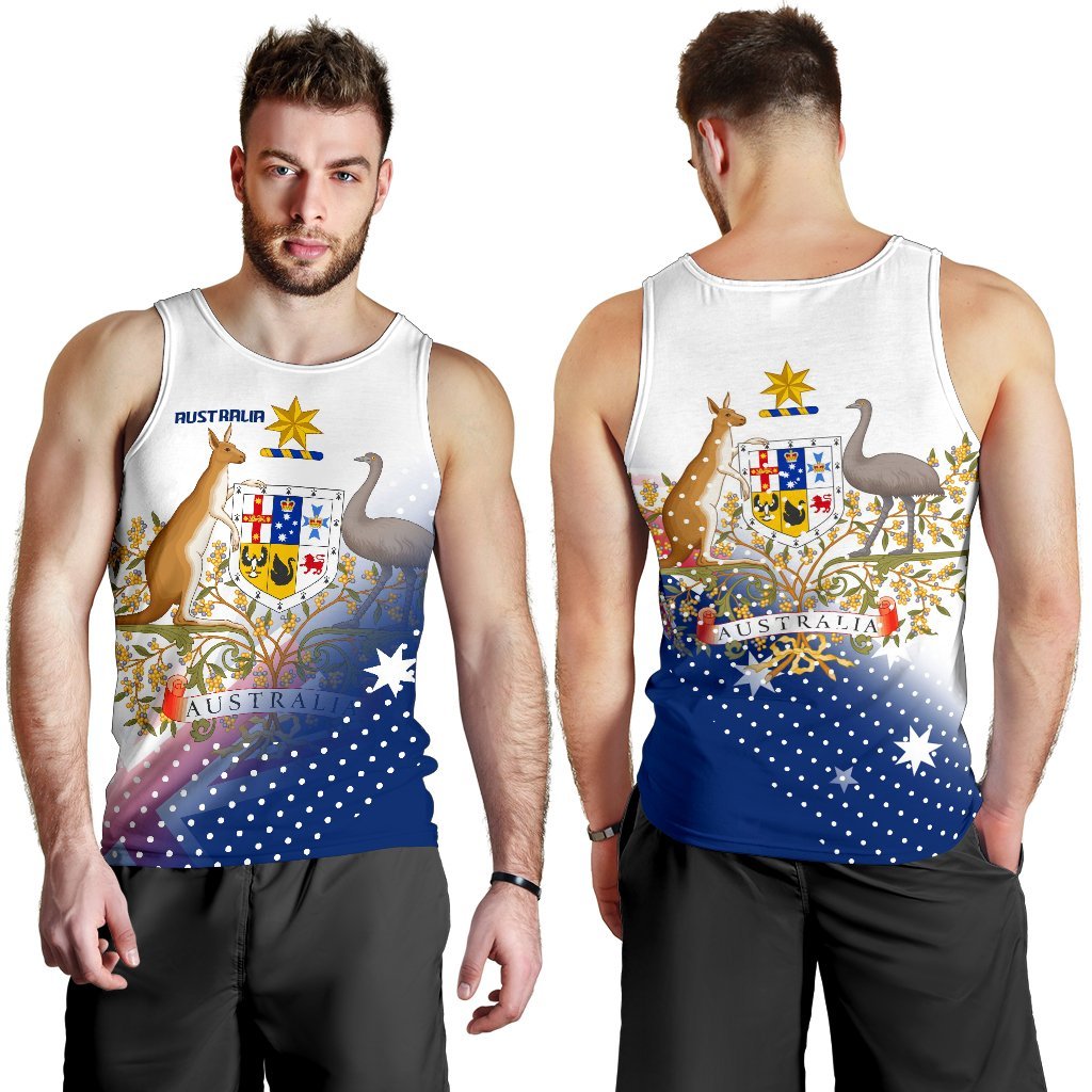 Men's Tank Top - Always Proud Of Australia - Vibe Hoodie Shop