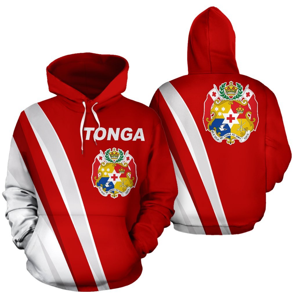 Tonga Hoodie - Red - Vibe Hoodie Shop