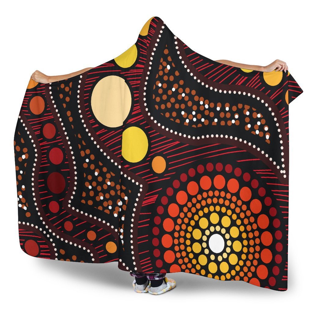 aboriginal-hooded-blanket-aboriginal-art-ver01