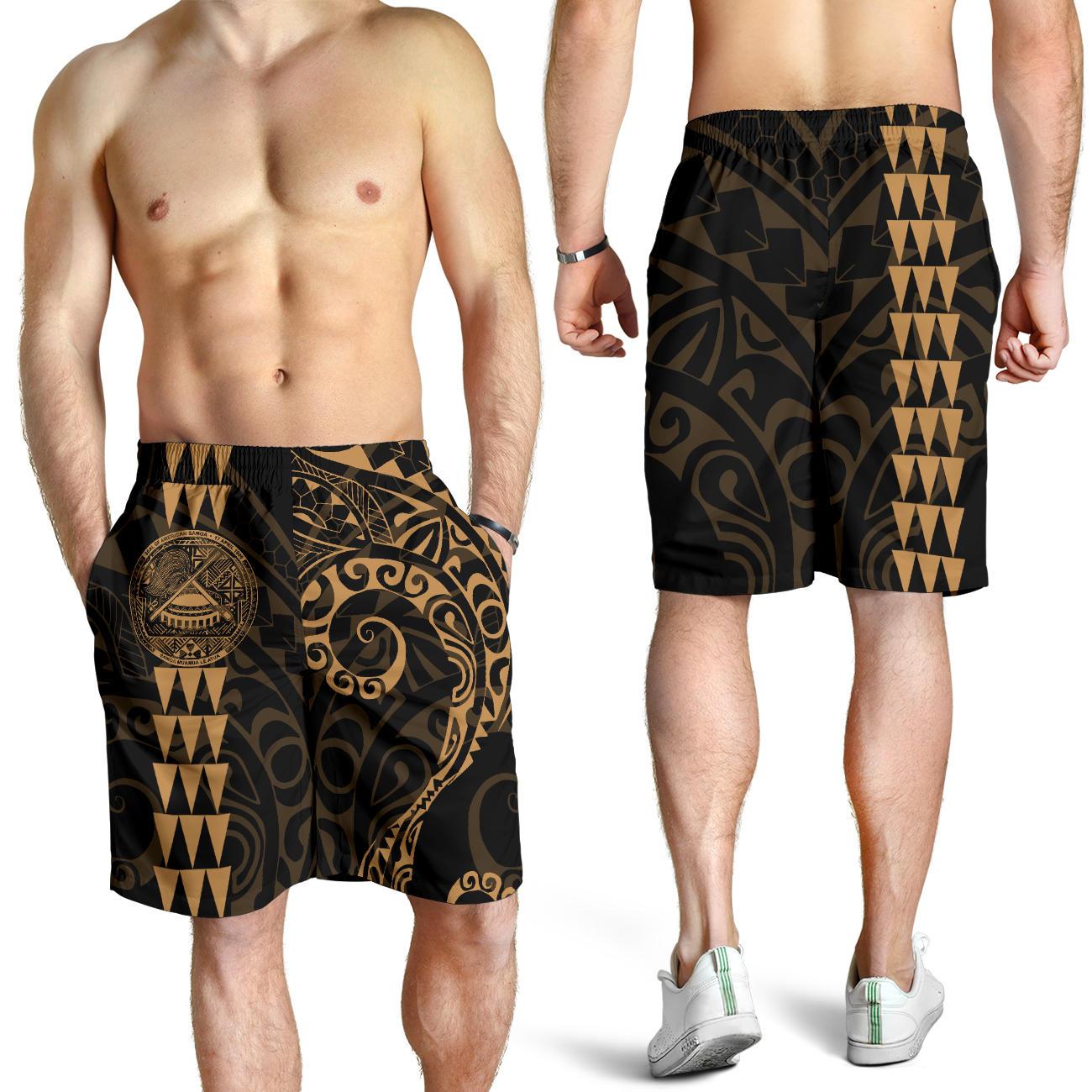 American Samoa Polynesian Men's Short 06 - Vibe Hoodie Shop