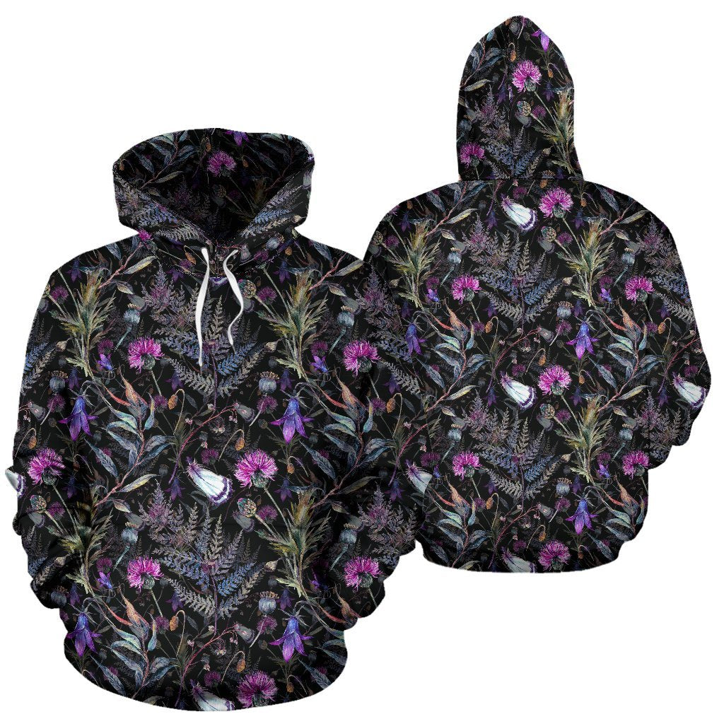 Scotland Hoodie - Dark Thistle - Vibe Hoodie Shop