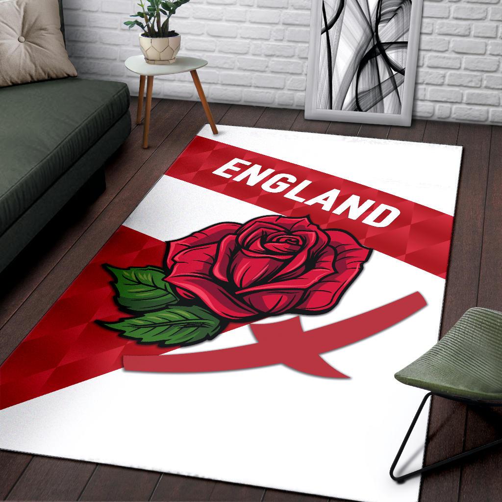 England Rugby Area Rug Sporty Style - Vibe Hoodie Shop