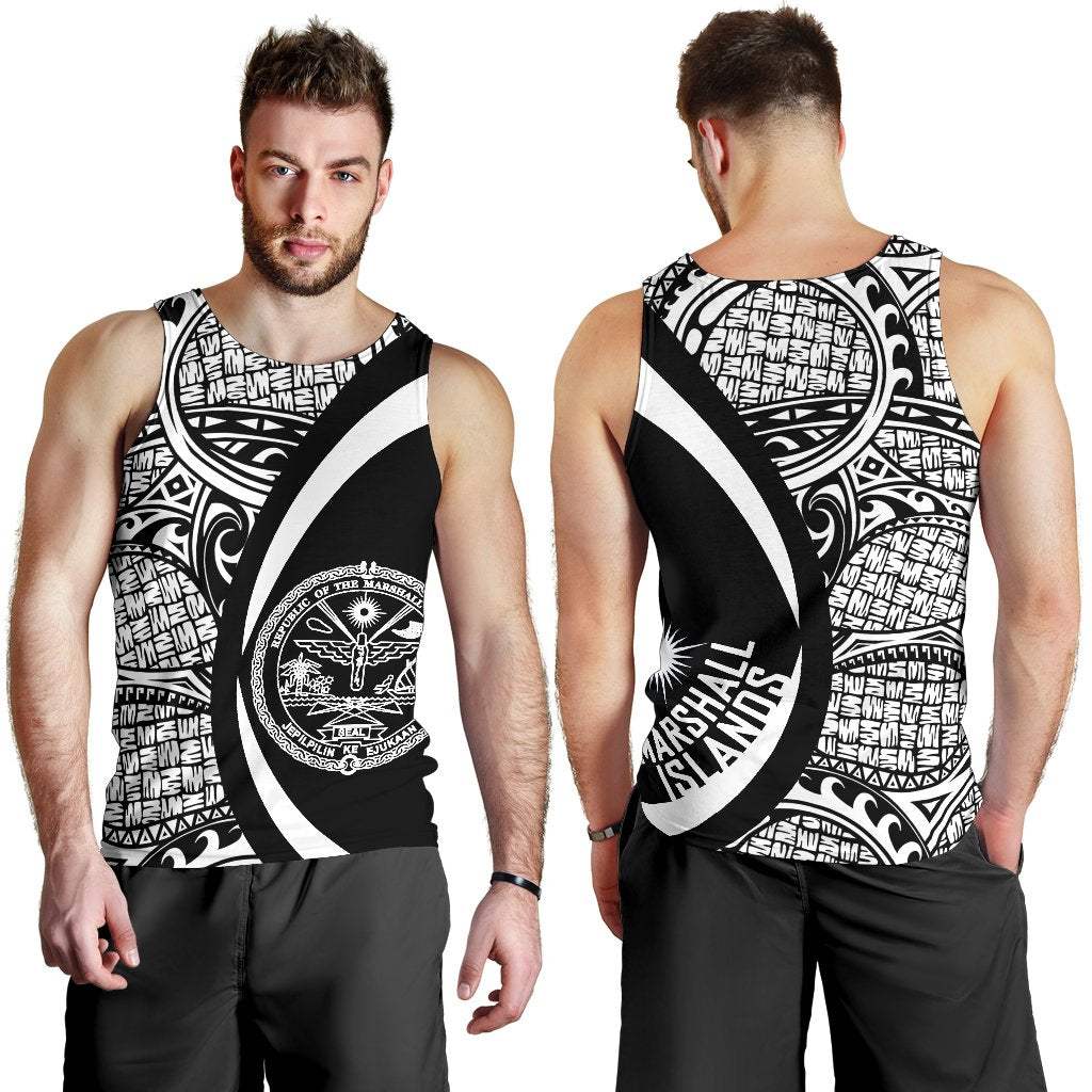 Marshall Islands Polynesian Men's Tank Top 02 - Vibe Hoodie Shop