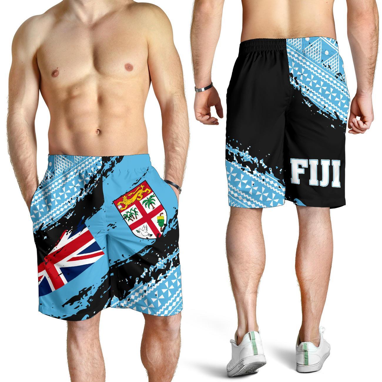 Fiji Tapa Men's Shorts - Nora Style - Vibe Hoodie Shop