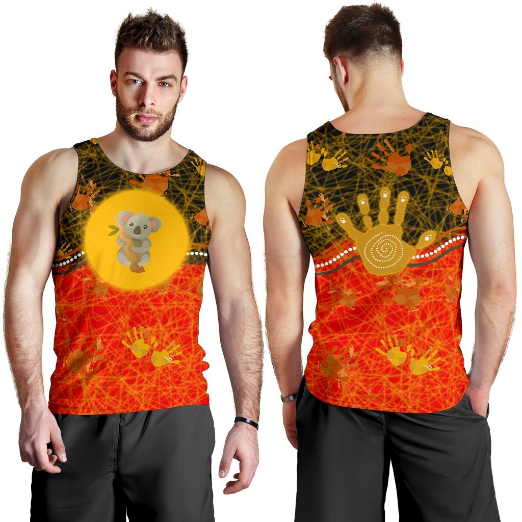 Men's Tank Top - The Pride Of Aboriginal People - Vibe Hoodie Shop