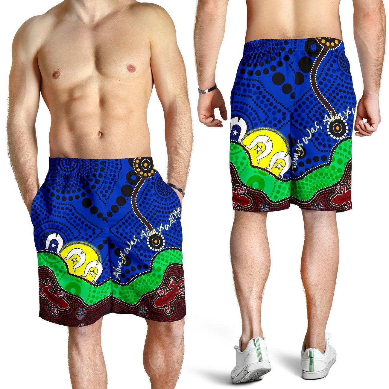 Shorts Men - Aboriginal NAIDOC Week Style - Vibe Hoodie Shop