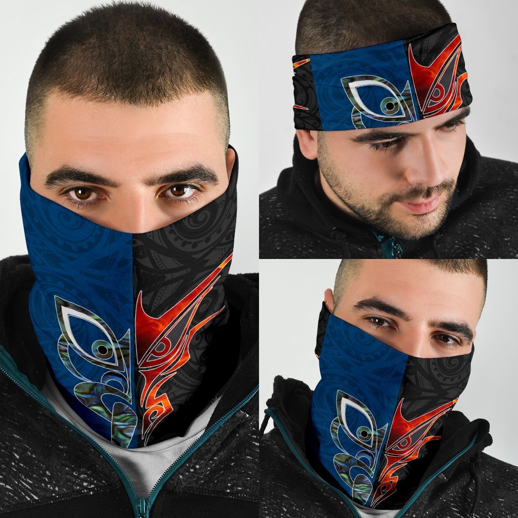 New Zealand Tumatauenga And Tangaroa Bandana - Vibe Hoodie Shop
