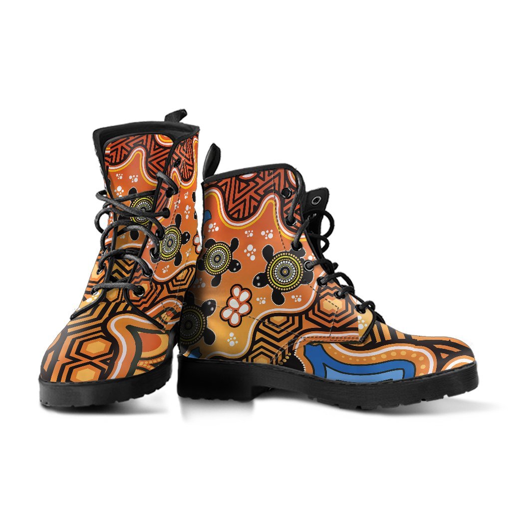 aboriginal-leather-boots-indigenous-art-patterns-ver04