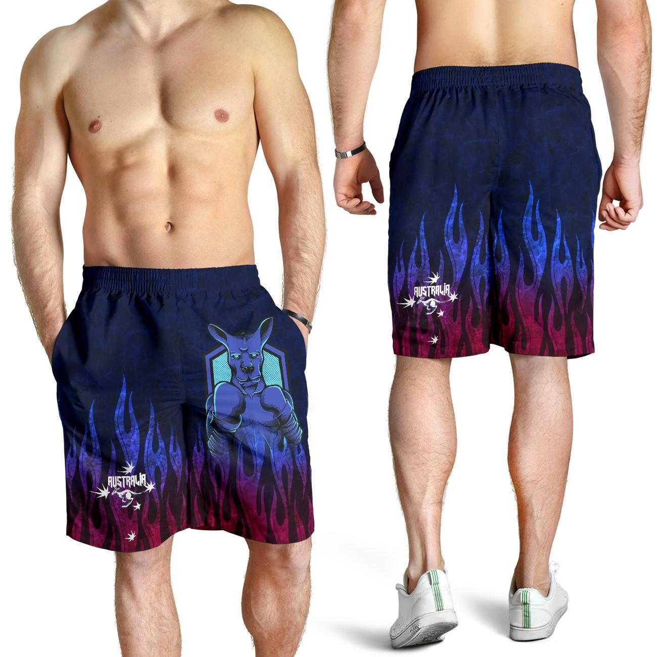 Short - Kangaroo Short Dark Flame - Men - Vibe Hoodie Shop