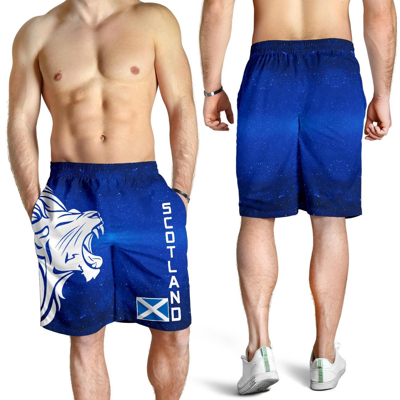 Scotland Men's Shorts - Leo Zodiac - Vibe Hoodie Shop