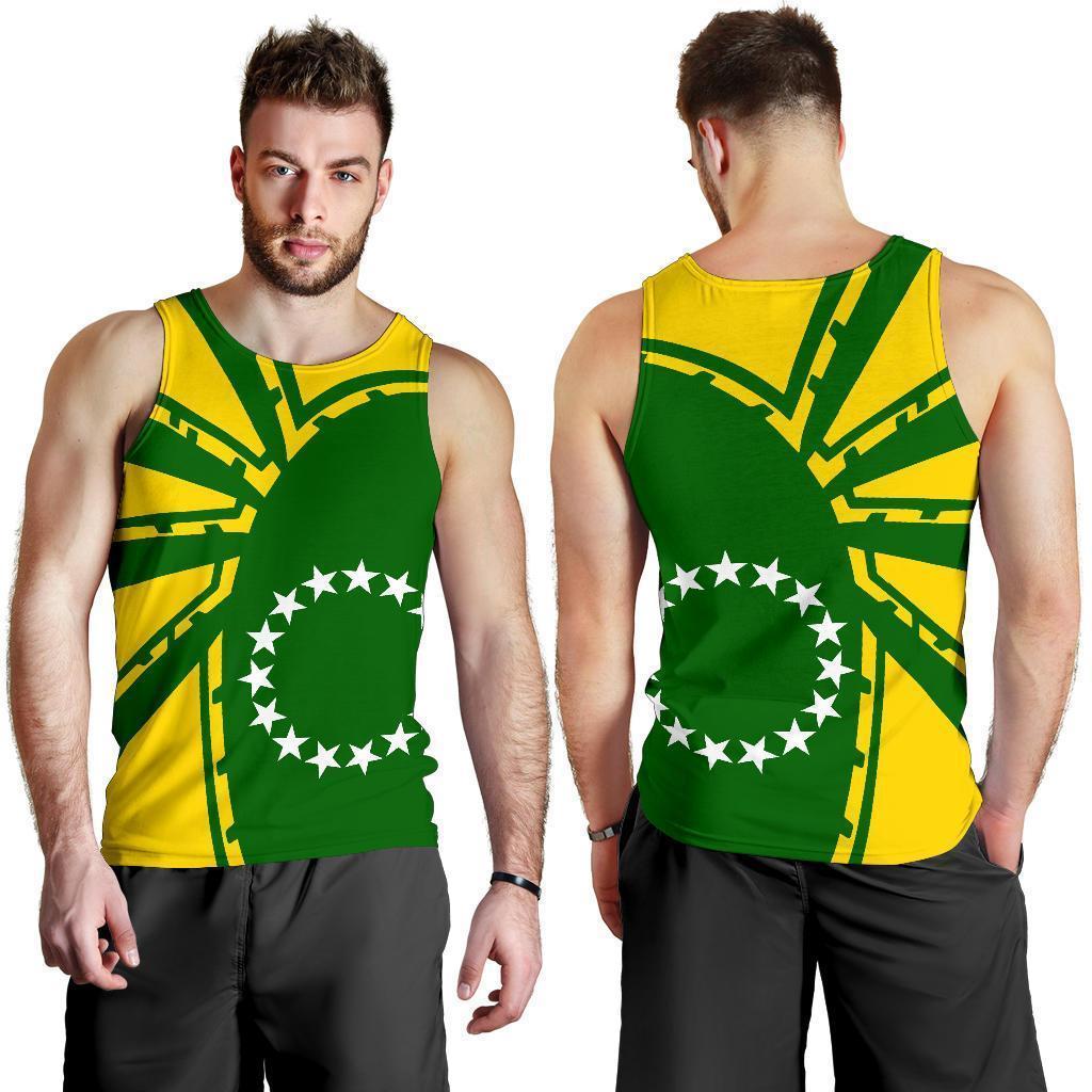 Cook Islands Tank Top For Men Premium Style - Vibe Hoodie Shop