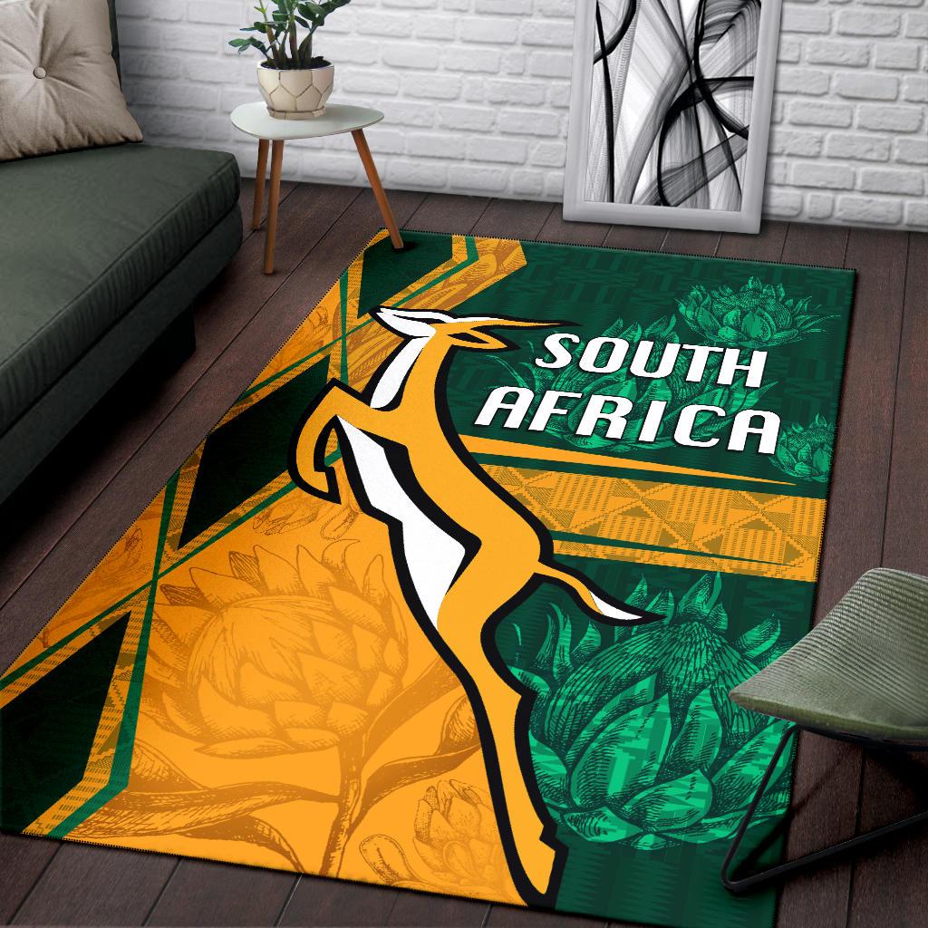 South Africa Area Rug Springboks Rugby Be Fancy - Vibe Hoodie Shop