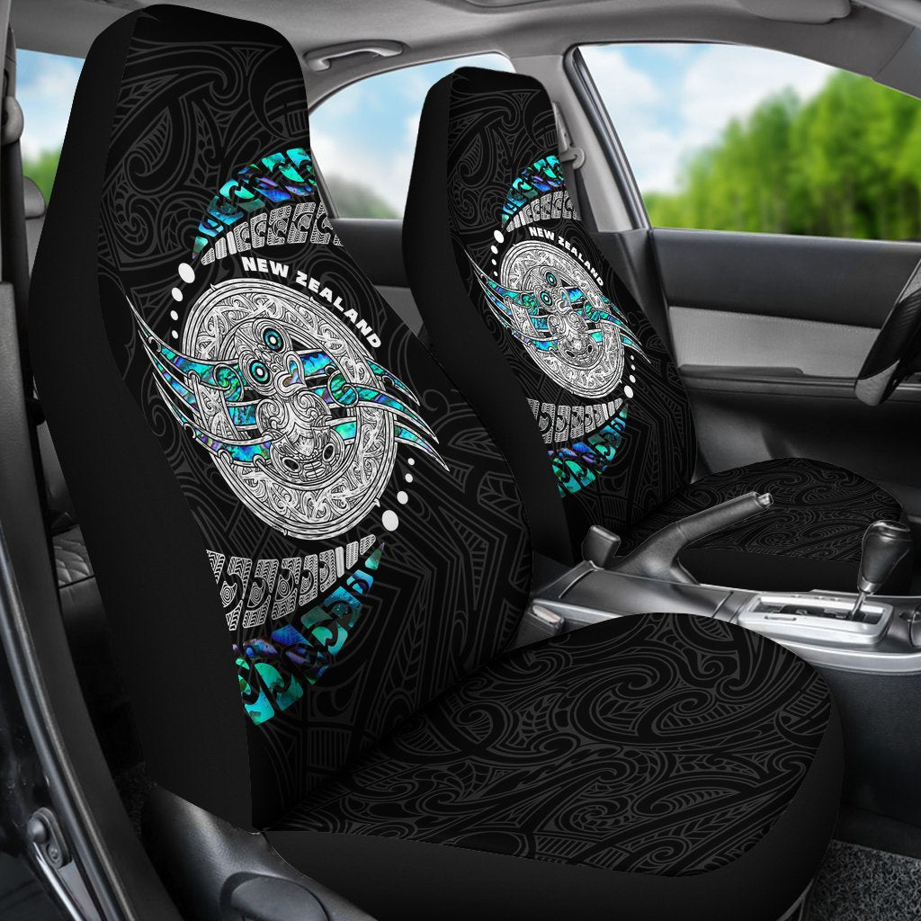 Maori New Zealand Car Seat Covers Hei Tiki Sport Style - Vibe Hoodie Shop