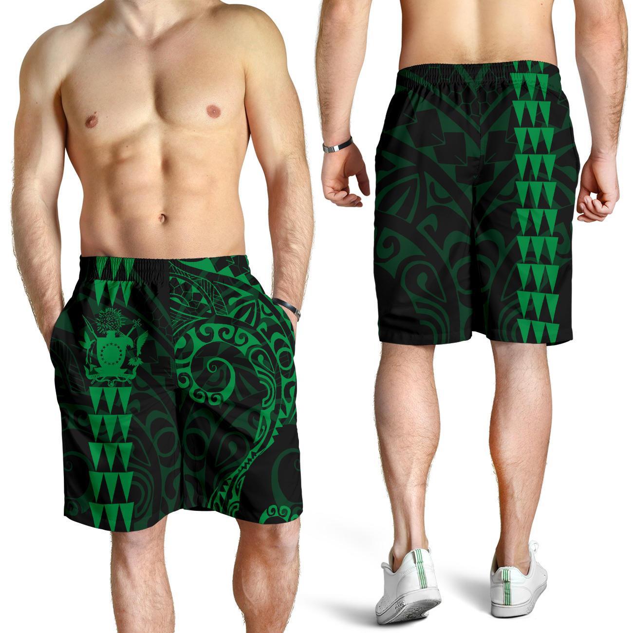 Cook Islands Polynesian Men's Shorts 06 - Vibe Hoodie Shop