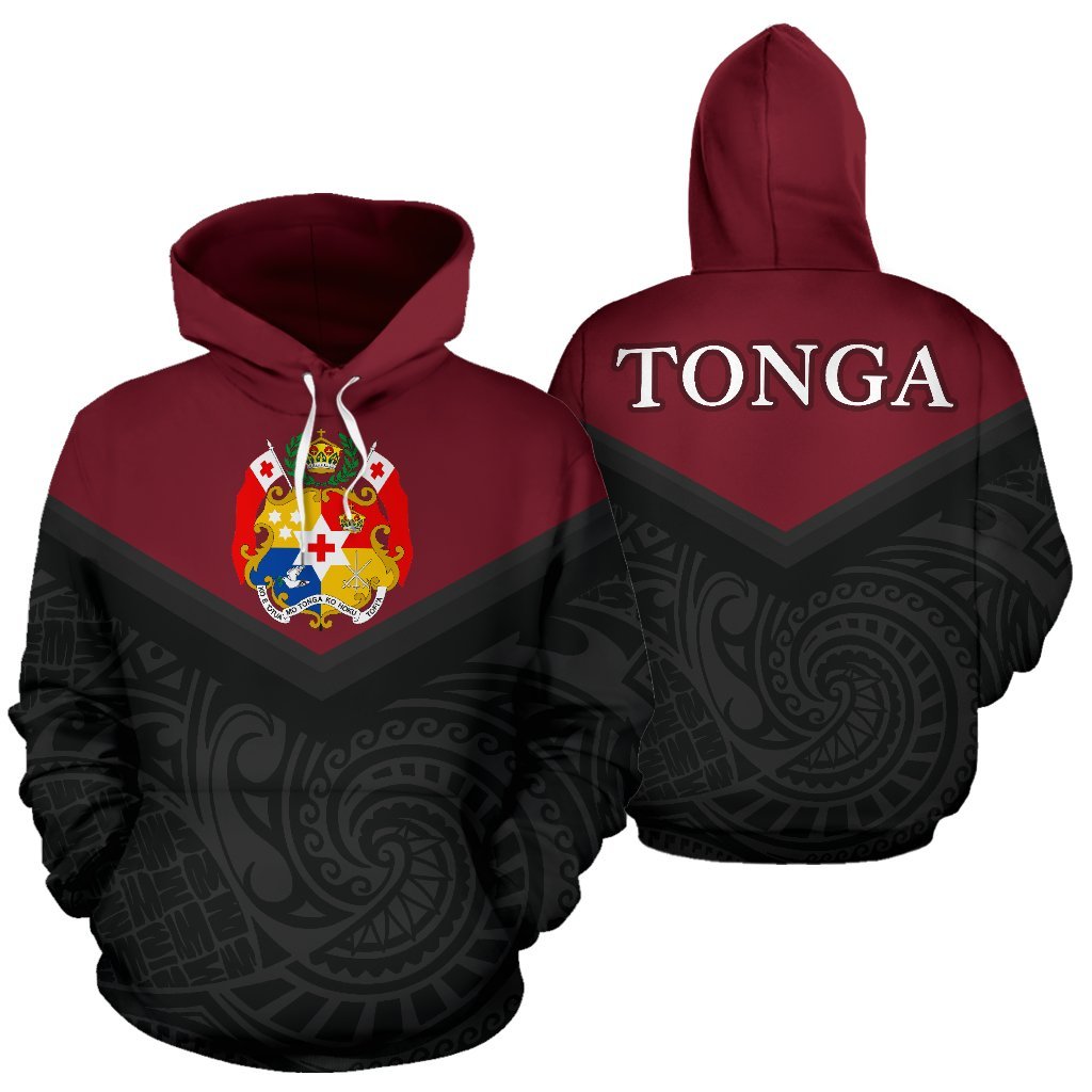 Tonga Coat Of Arms Hoodie - Vibe Hoodie Shop