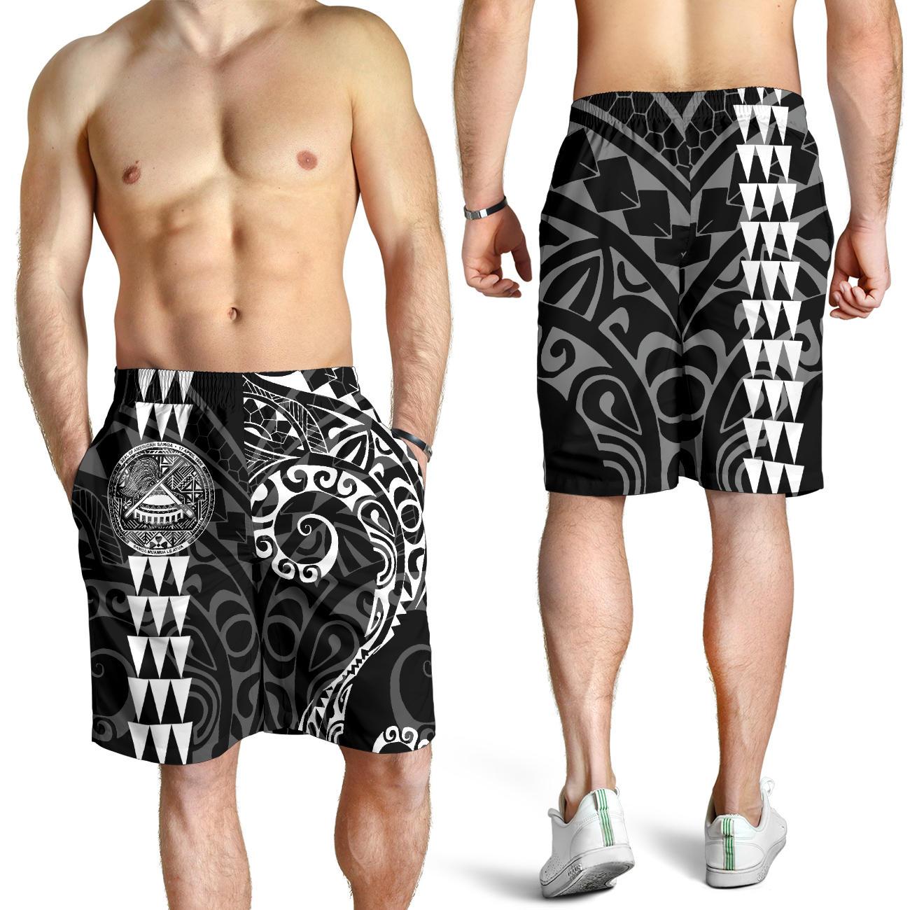 American Samoa Polynesian Men's Short 02 - Vibe Hoodie Shop