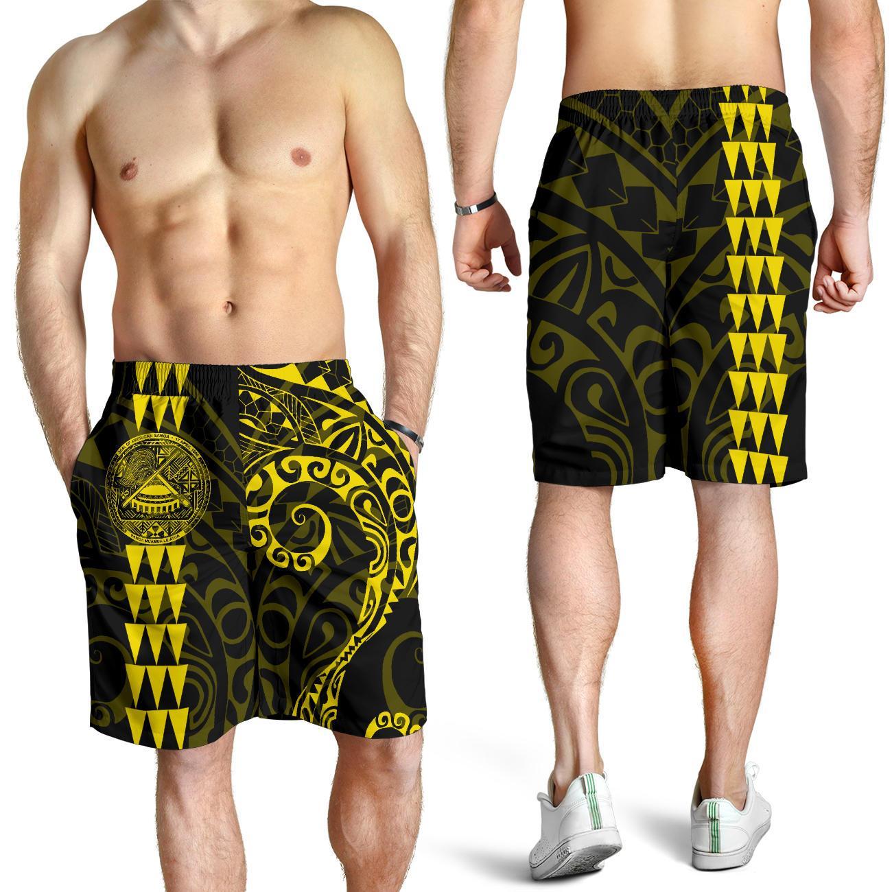 American Samoa Polynesian Men's Short 04 - Vibe Hoodie Shop