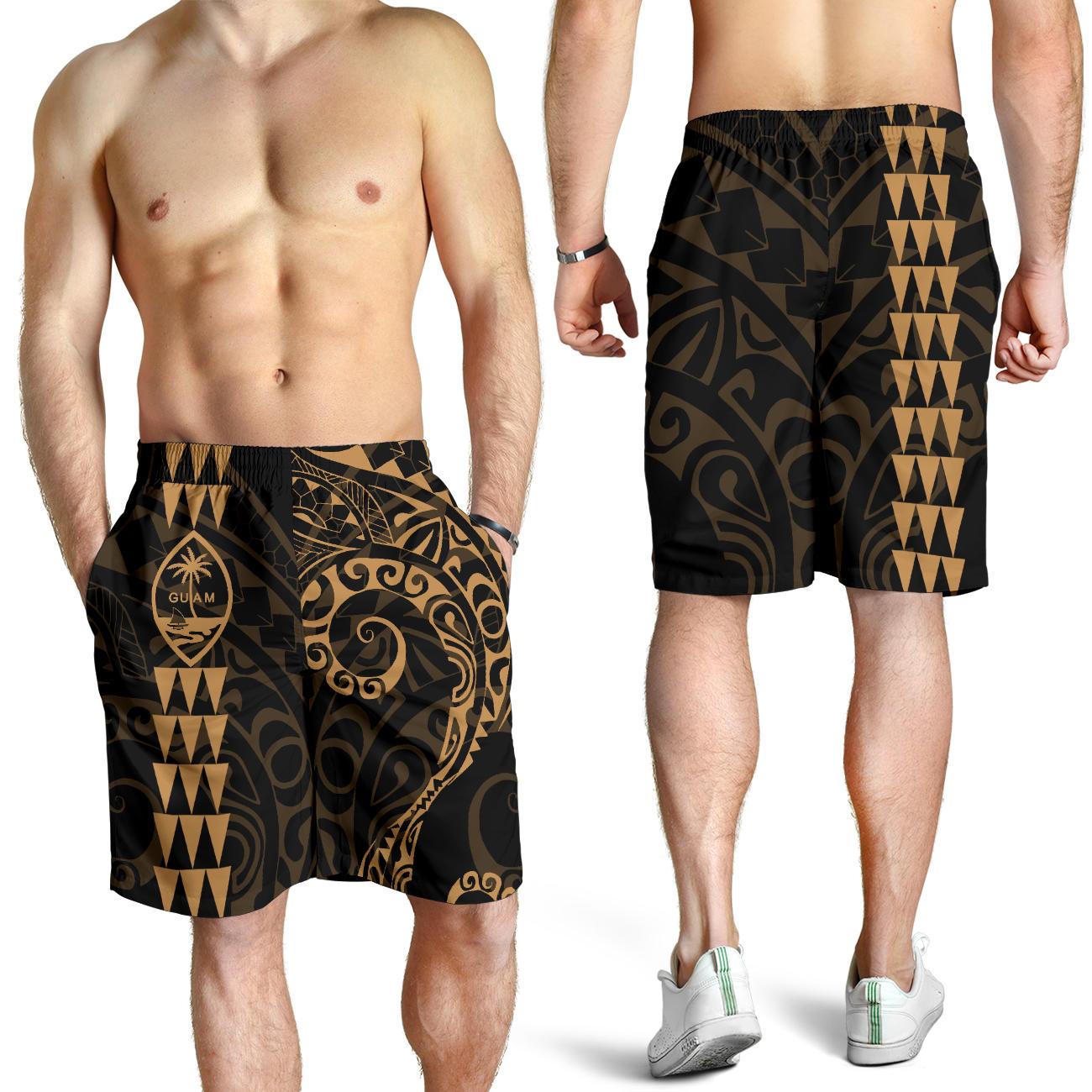 Guam Polynesian Men's Short 06 - Vibe Hoodie Shop