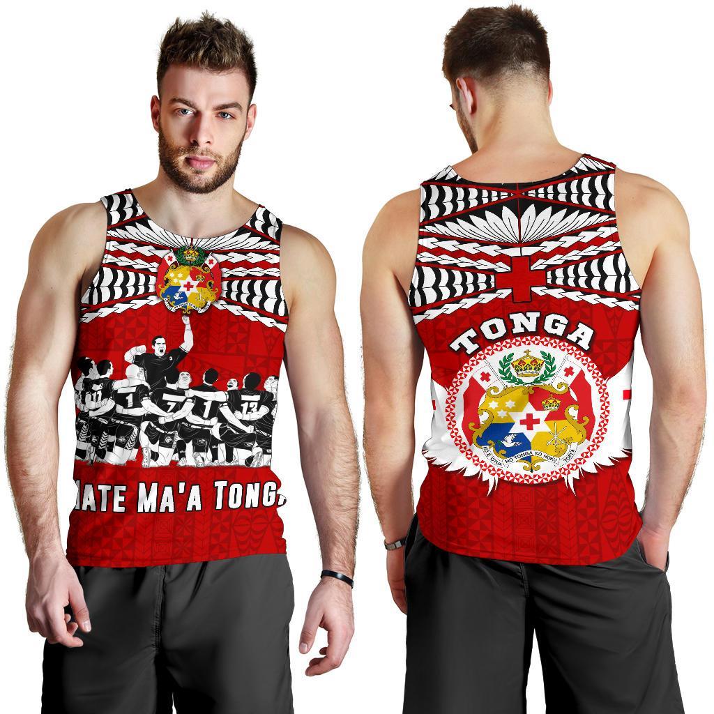 Tonga Sipi Tau Men Tank Top Mate Ma'A - Vibe Hoodie Shop