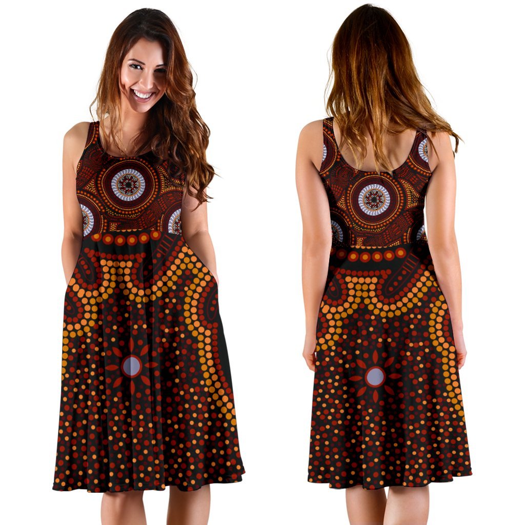 aboriginal-womens-dress-aboriginal-human-dot-painting-art