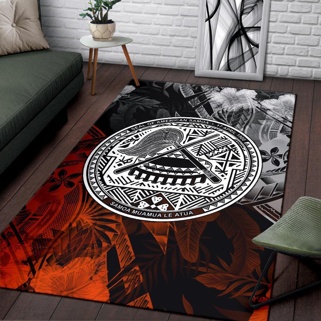 American Samoa Area Rug - Vintage Polynesian Style - Vibe Hoodie Shop