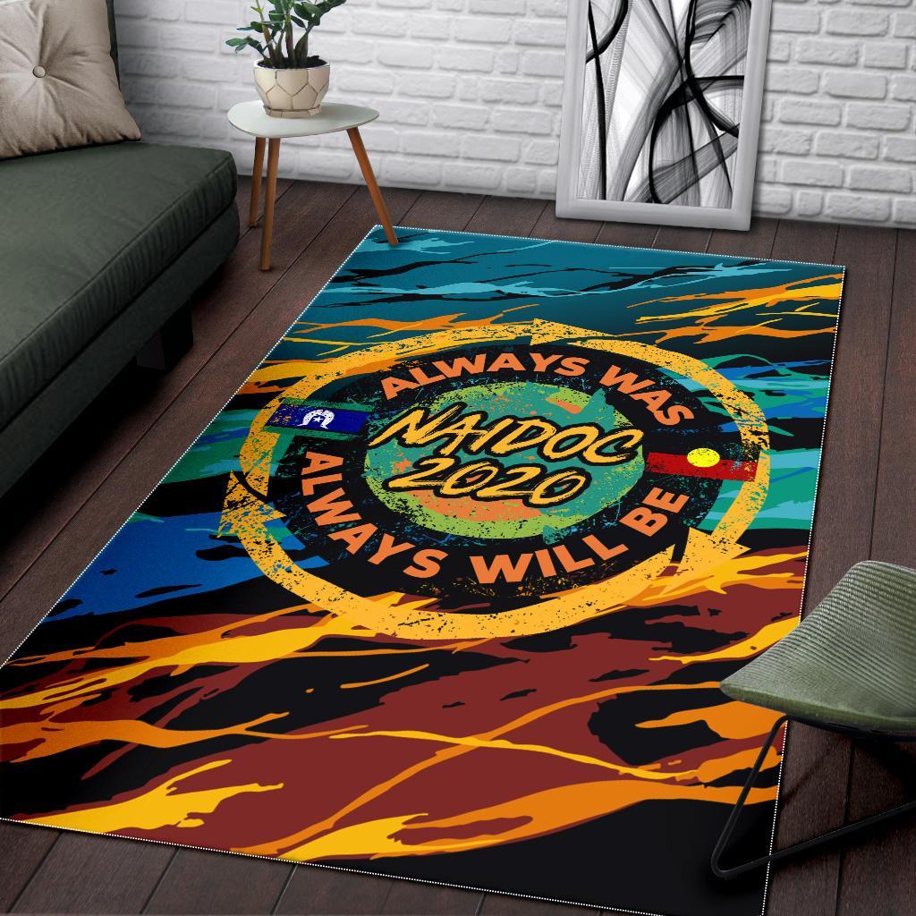 Area Rug 2 - NAIDOC Always Was, Always Will Be - Vibe Hoodie Shop