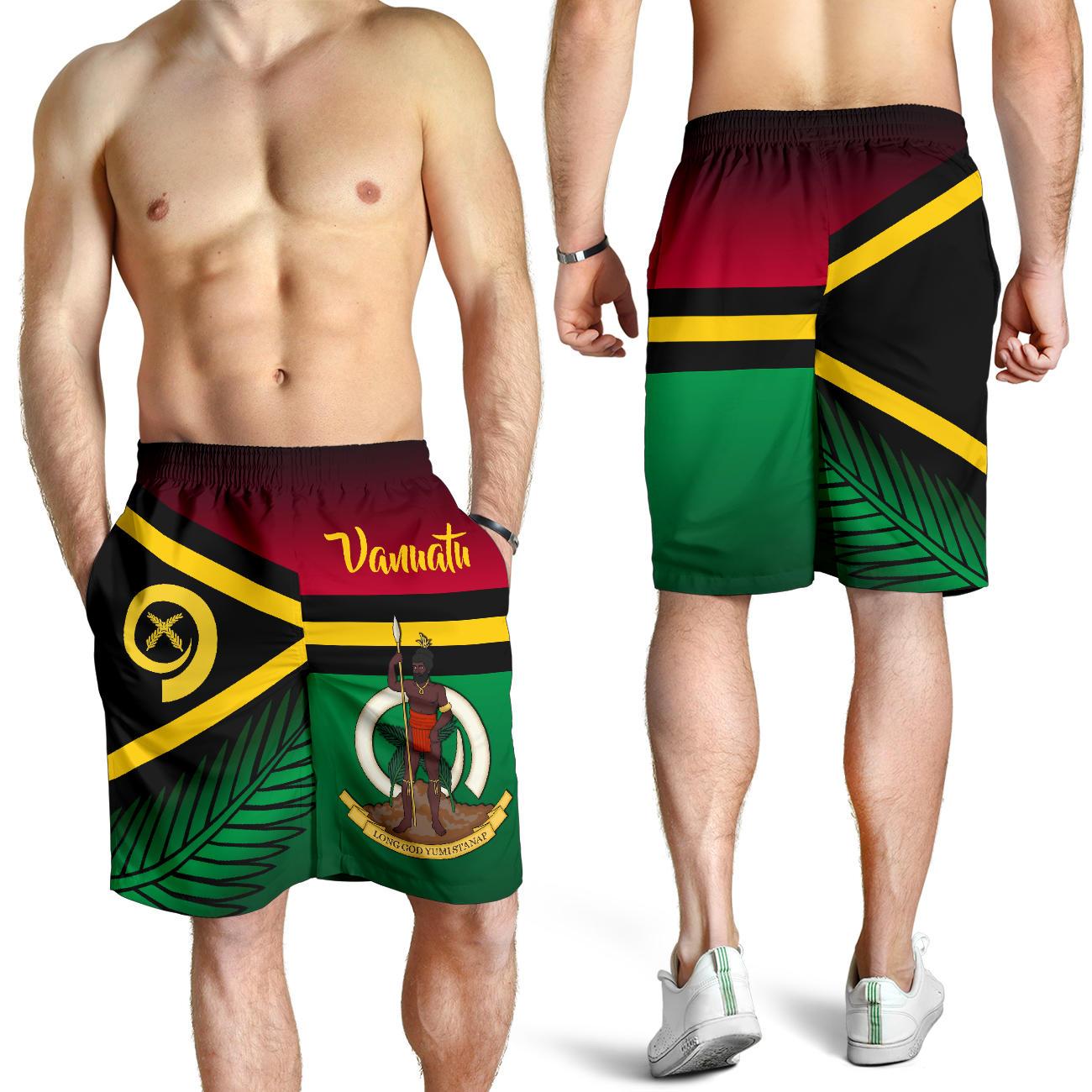 Vanuatu Rugby Men Shorts Proud Vibes - Vibe Hoodie Shop