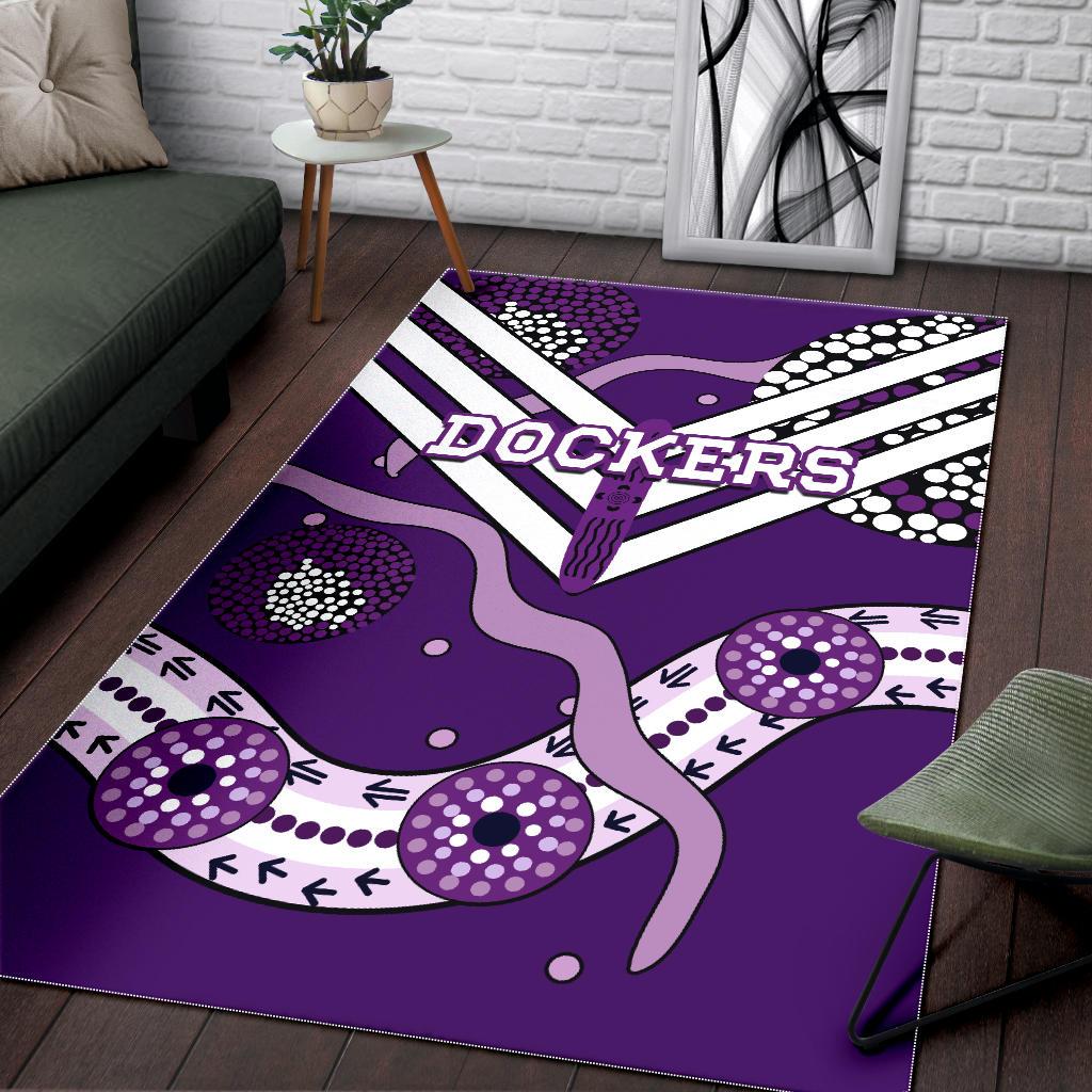 Dockers Area Rug Indigenous Fremantle - Freo - Vibe Hoodie Shop