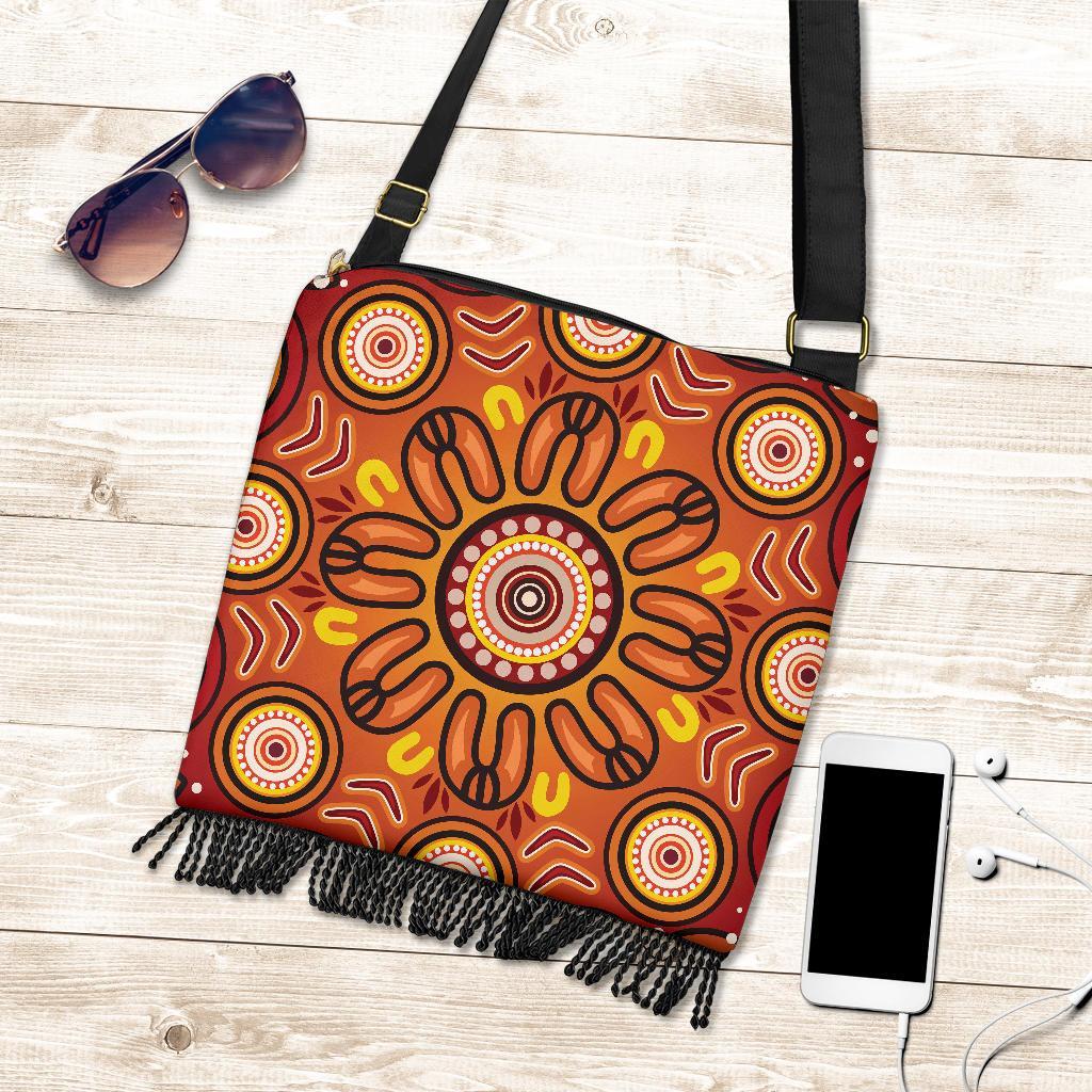 aboriginal-boho-handbag-circle-flowers-patterns-ver01